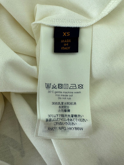 Louis Vuitton White Floating Men T-Shirt