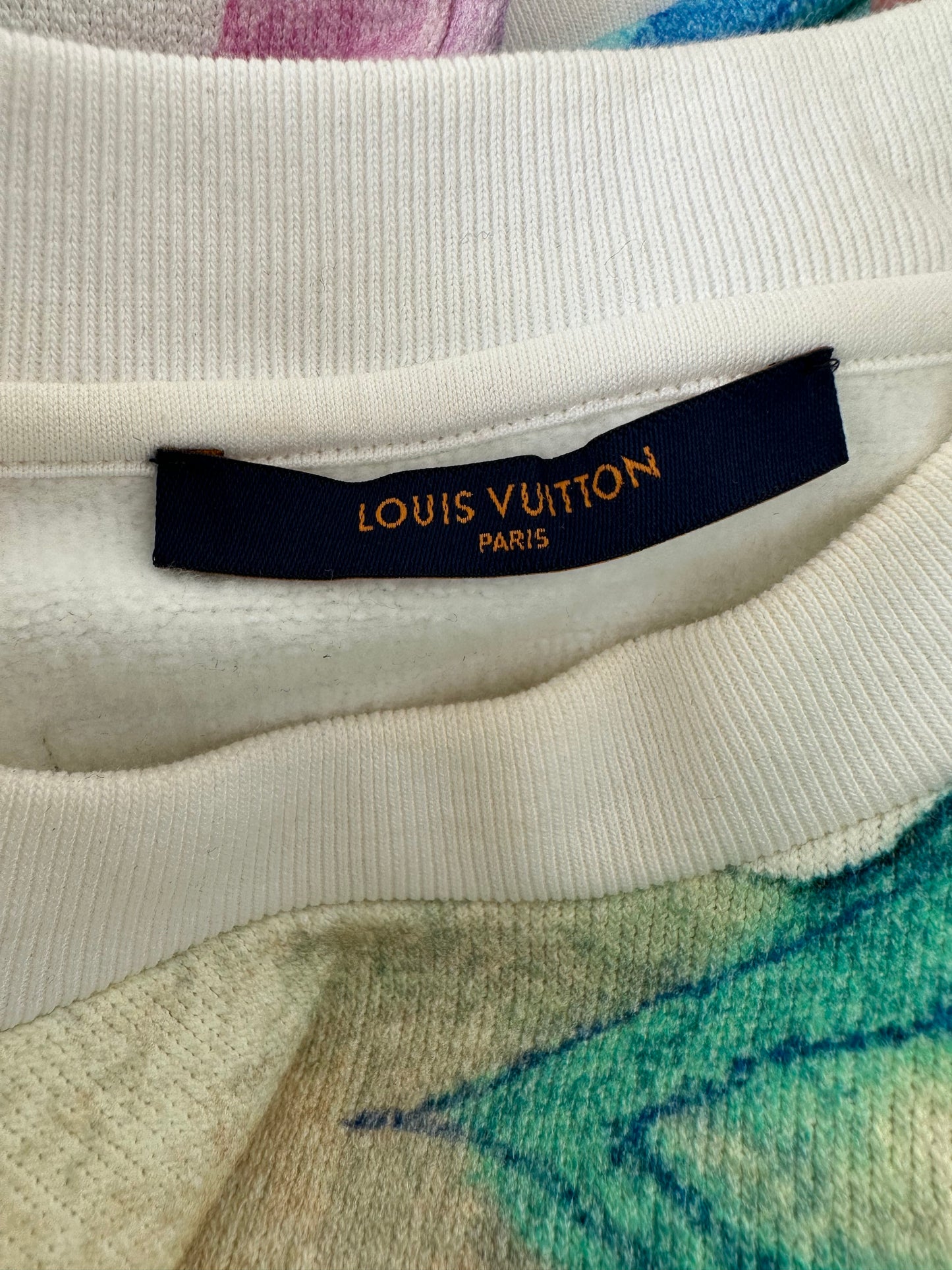 Louis Vuitton Multicolor Watercolor Monogram Sweater