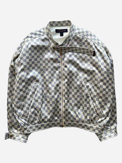 Louis Vuitton Damier Azur Women's Bomber Jacket