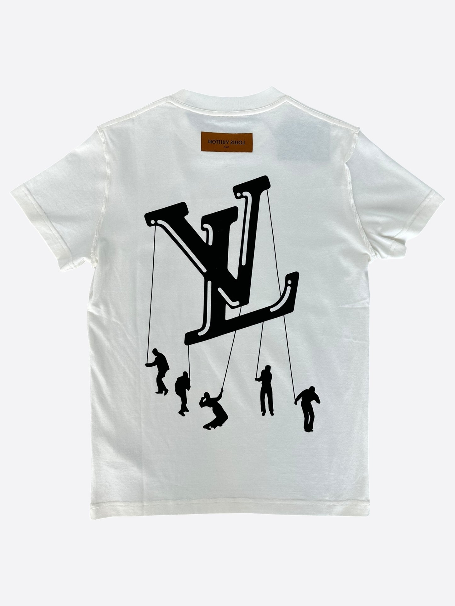 Louis Vuitton White Floating Men T-Shirt