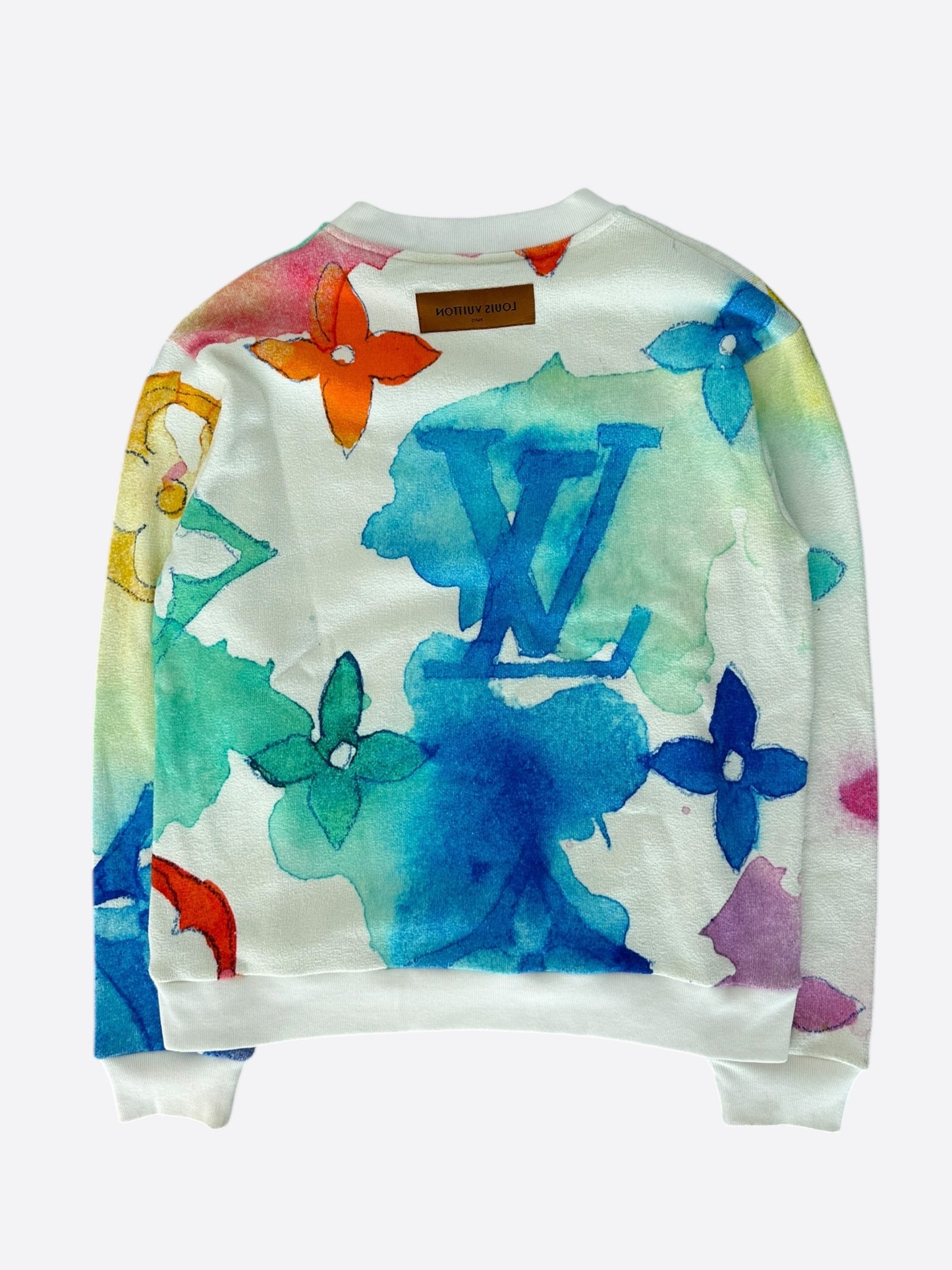 Louis Vuitton Multicolor Watercolor Monogram Sweater