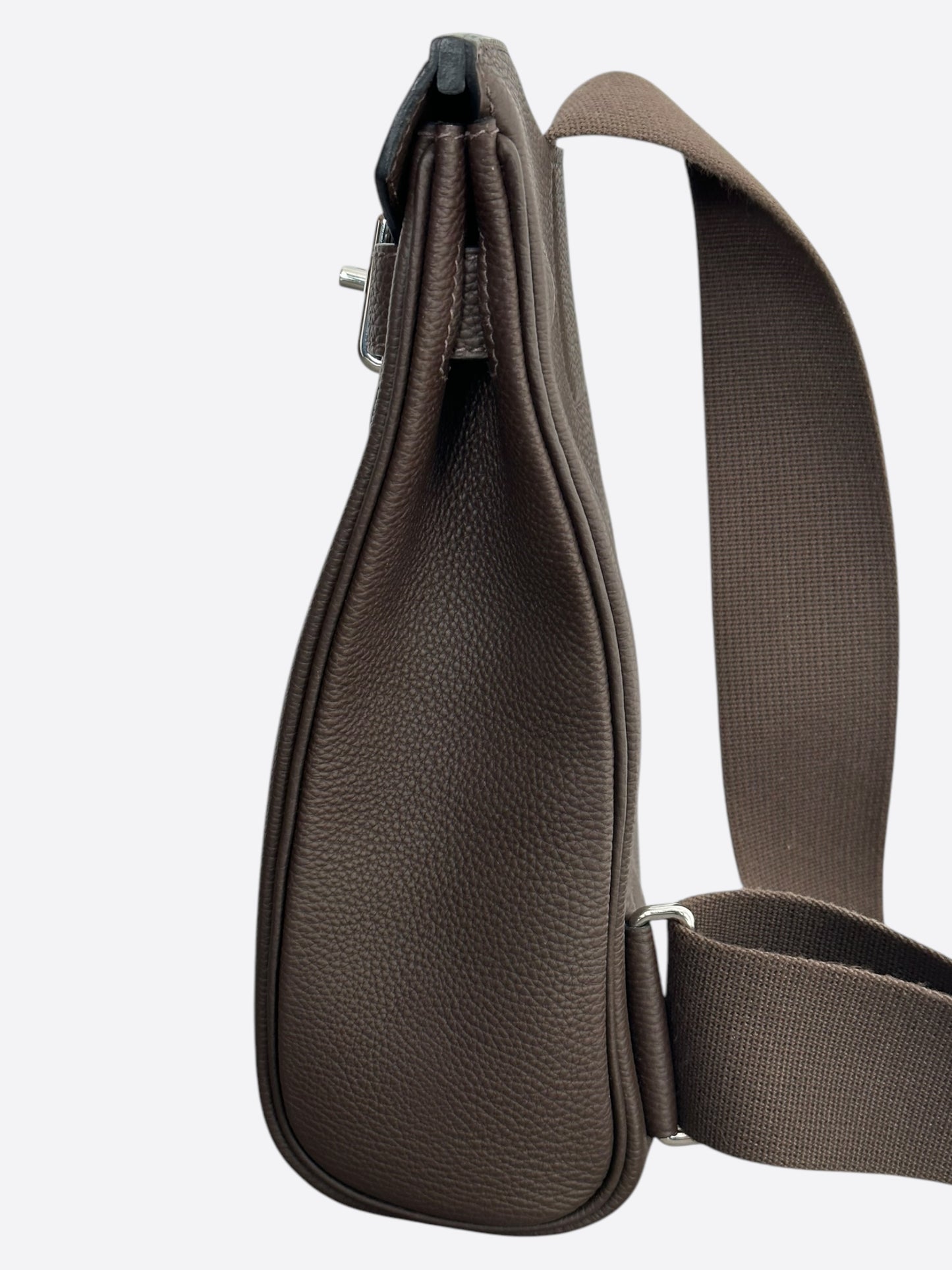 Hermes Brown HAC A Dos Crossbody Backpack