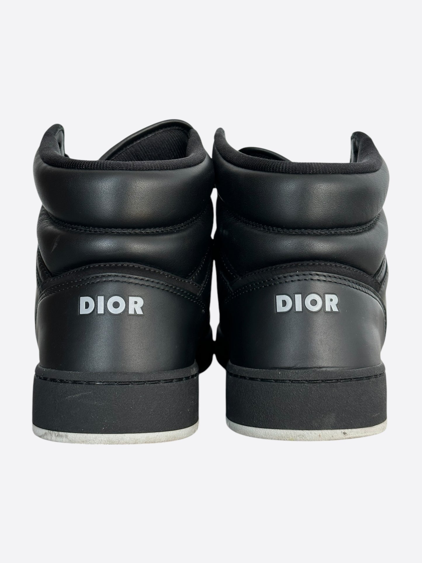 Dior Black Oblique B27 High Top Sneakers