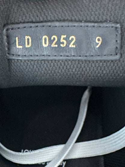 Louis Vuitton Black & Blue Logo Trainers