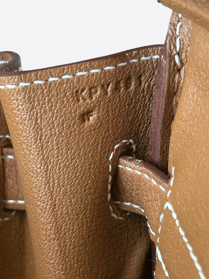 Hermes Gold Togo & Gold Hardware Birkin 30