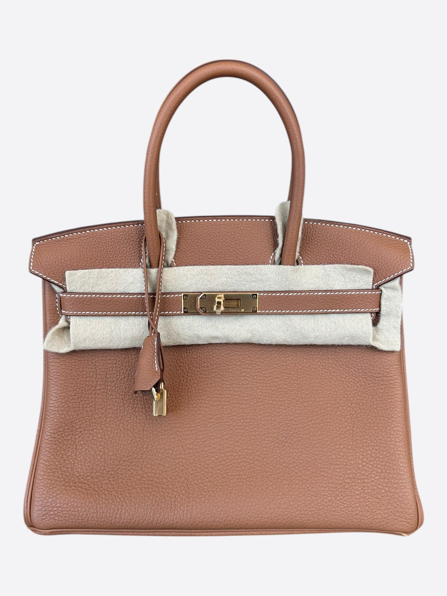 Hermes Gold Togo & Gold Hardware Birkin 30