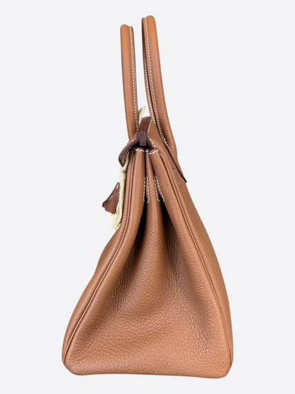 Hermes Gold Togo & Gold Hardware Birkin 30