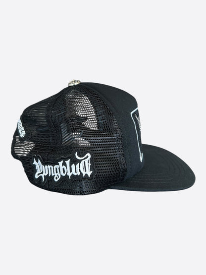 Chrome Hearts Yungblud Black & White Foti Hat