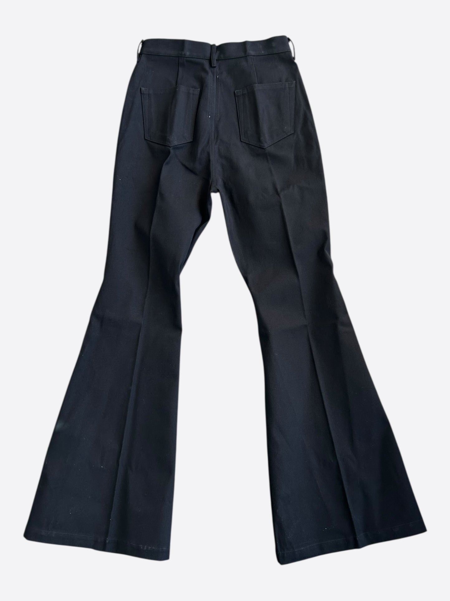 Rick Owens Black Bolan Flared Jeans
