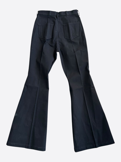 Rick Owens Black Bolan Flared Jeans