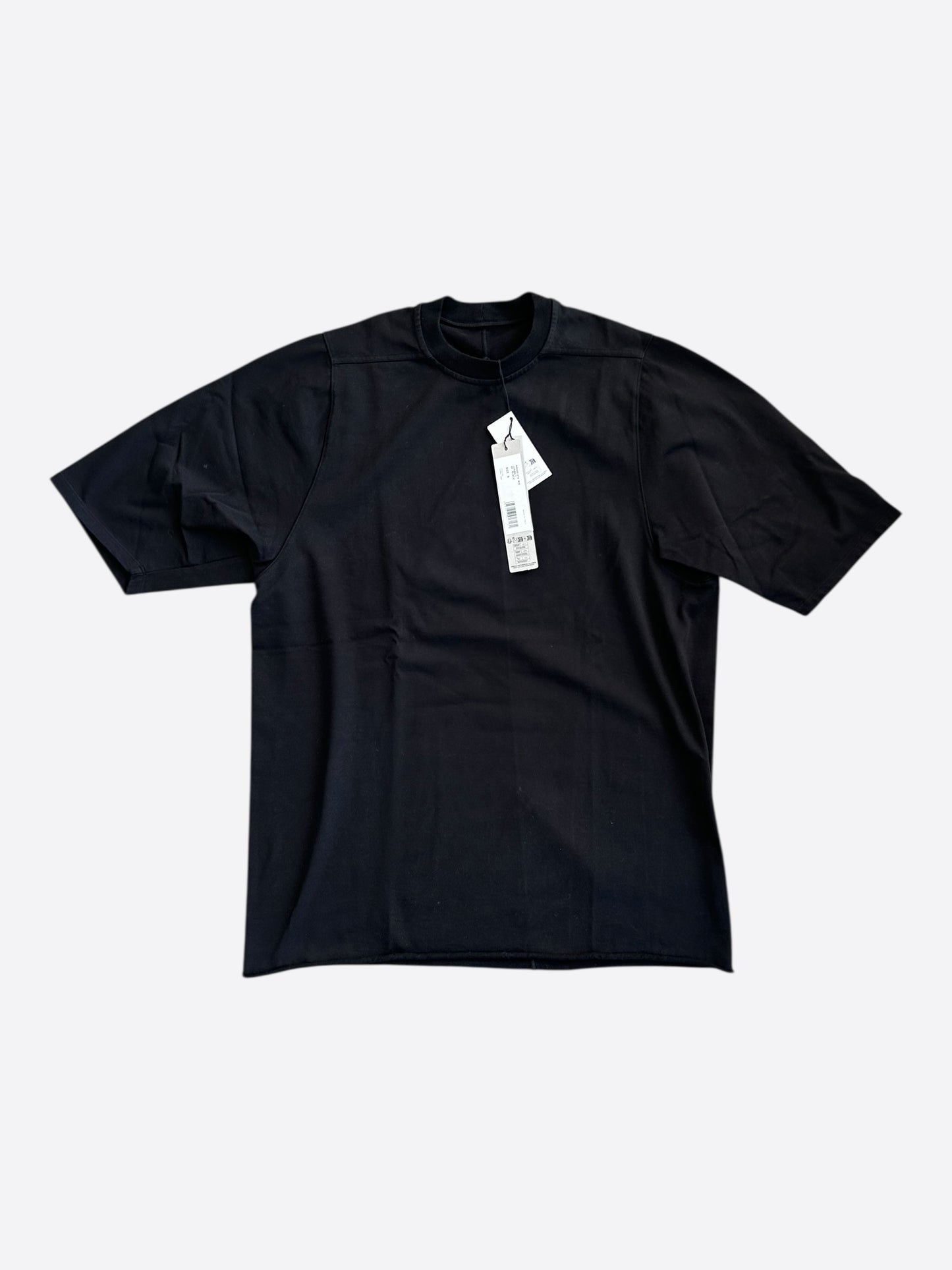 Rick Owens Black Jumbo T-Shirt