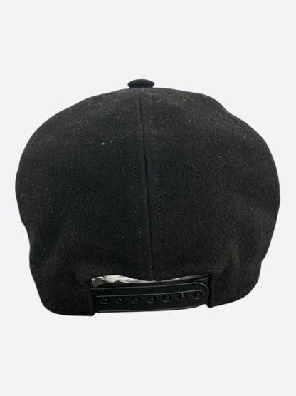 Rick Owens Black & White Embroidered C*NTY Logo Hat