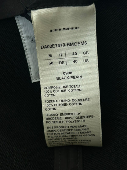 Rick Owens Black & White Embroidered C*NTY Logo Hat