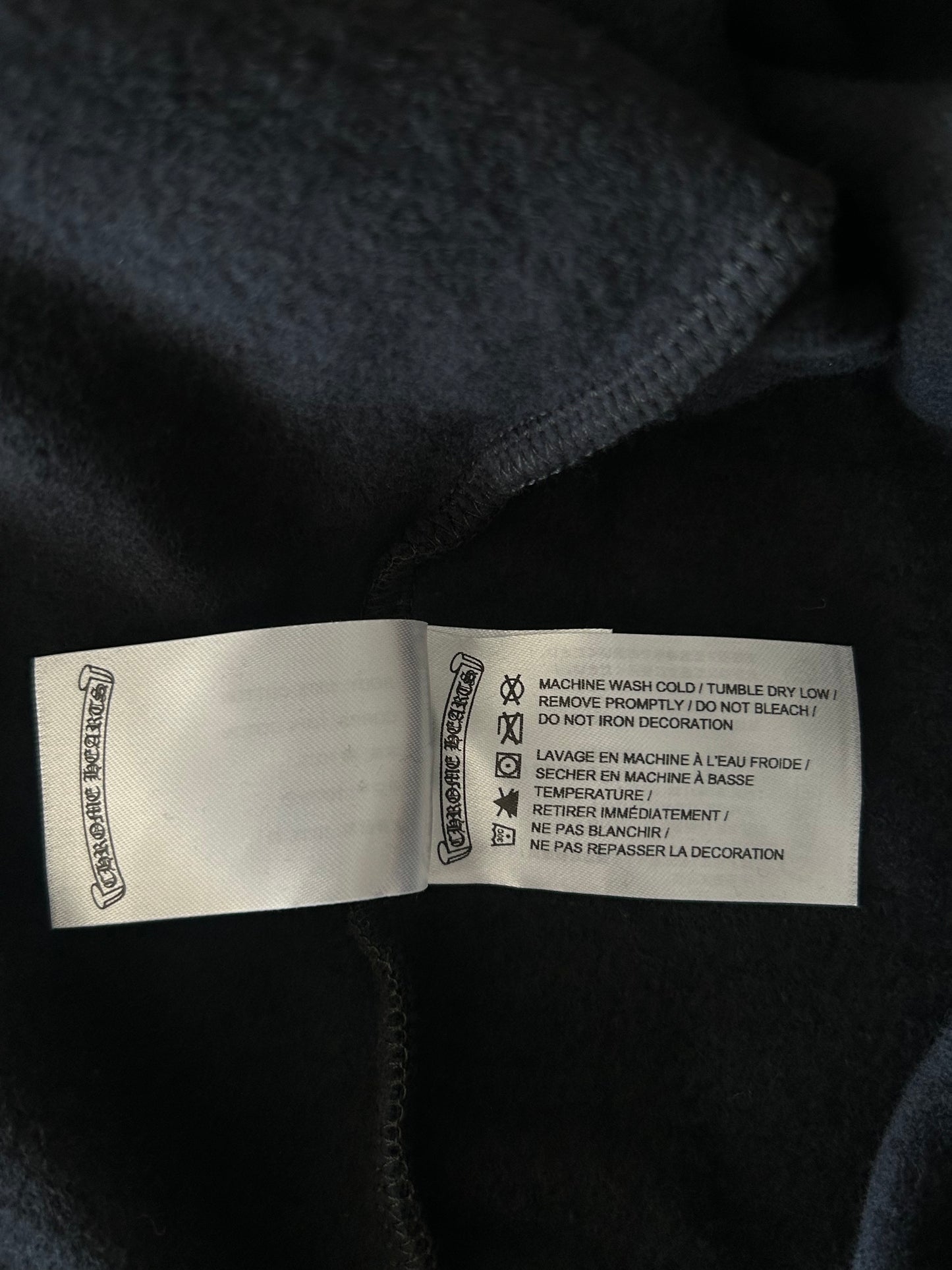 Chrome Hearts Black, White & Pink Deadly Doll Zip Up Hoodie