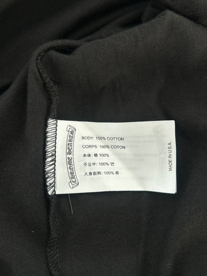 Chrome Hearts Yungblud Black & White Foti Cross Logo T-Shirt