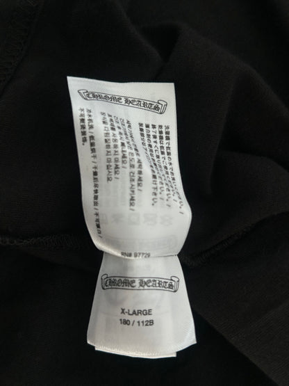 Chrome Hearts Yungblud Black & White Foti Cross Logo T-Shirt