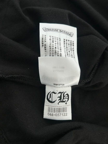 Chrome Hearts Yungblud Black & White Foti Cross Logo T-Shirt