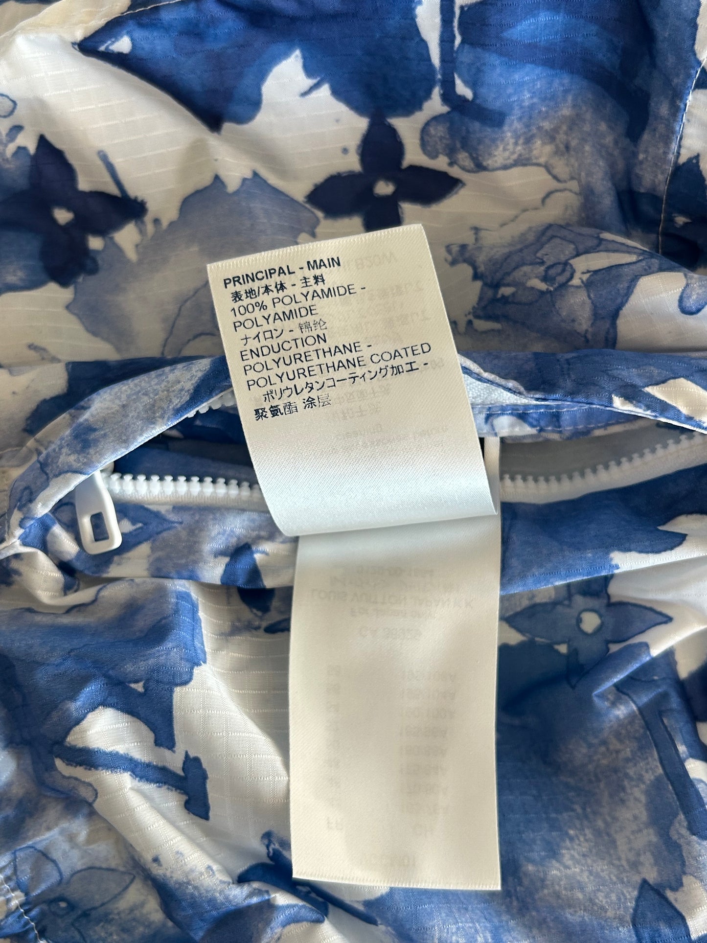 Louis Vuitton Blue Watercolor Monogram Windbreaker