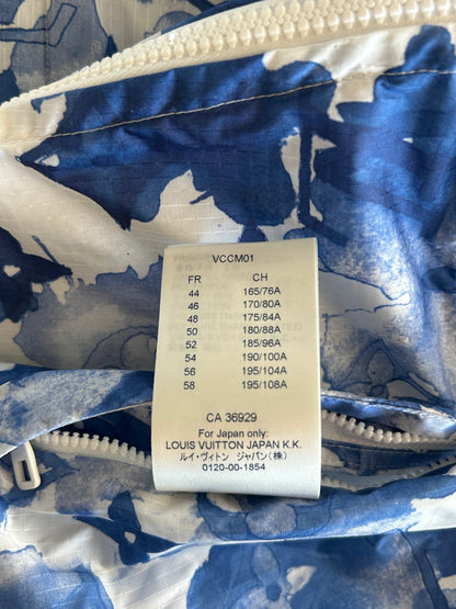 Louis Vuitton Blue Watercolor Monogram Windbreaker