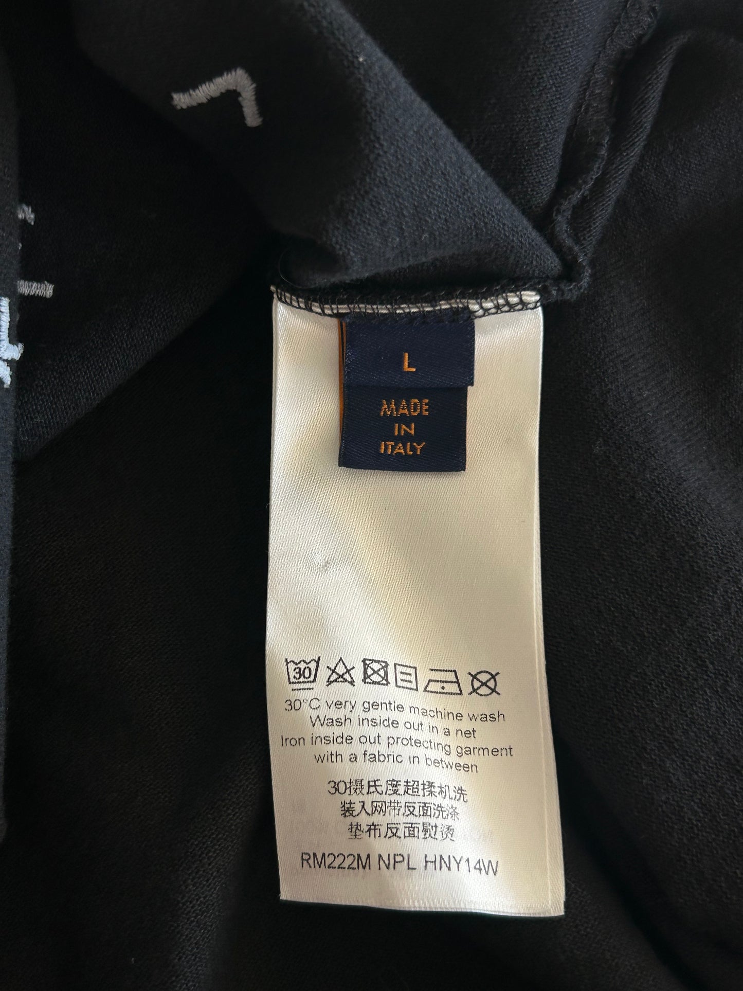 Louis Vuitton Black & White LV Spread T-Shirt