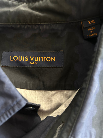 Louis Vuitton Nigo Blue Checkered Button Up Shirt