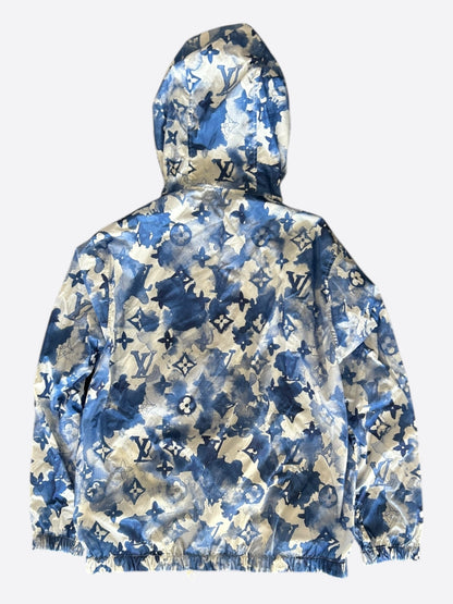 Louis Vuitton Blue Watercolor Monogram Windbreaker