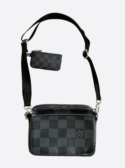 Louis Vuitton Damier Graphite 3D Trio Messenger Bag