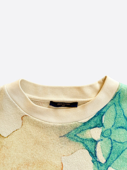 Louis Vuitton Multicolor Watercolor Monogram Sweater