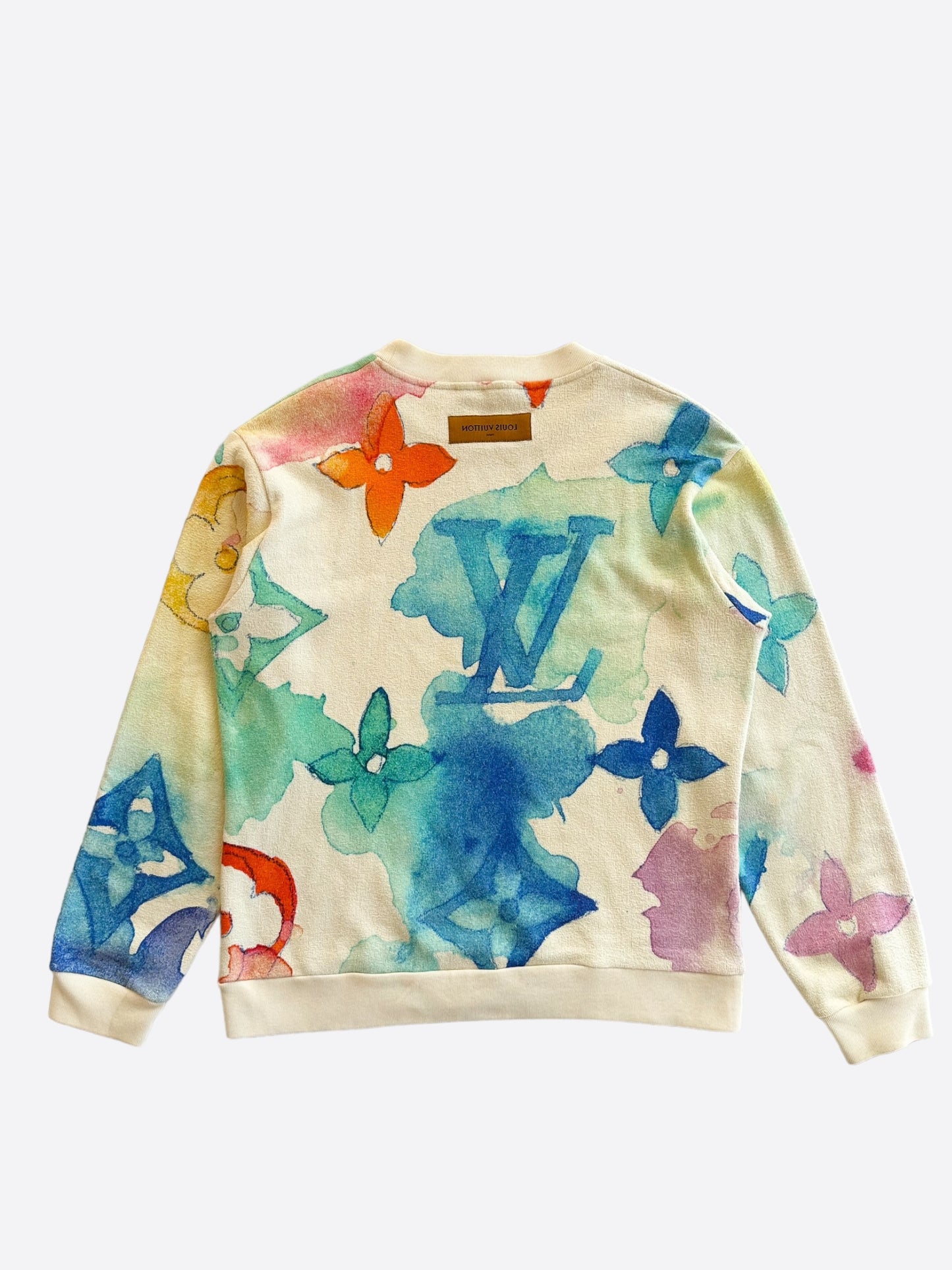 Louis Vuitton Multicolor Watercolor Monogram Sweater