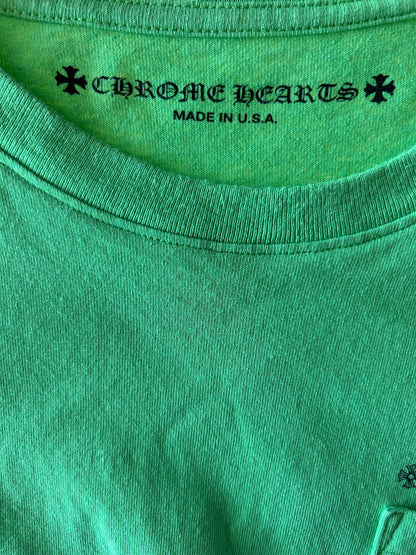Chrome Hearts Green Sex Records Logo T-Shirt