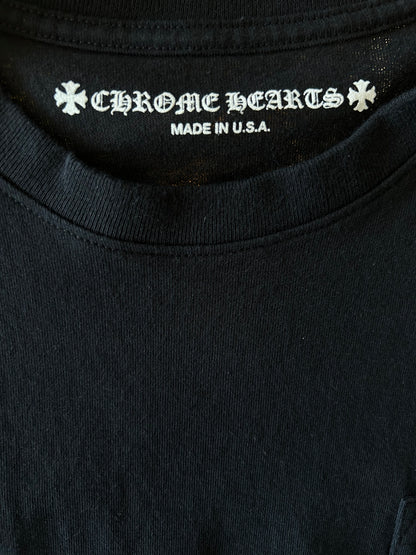 Chrome Hearts Black & Pink Logo T-Shirt