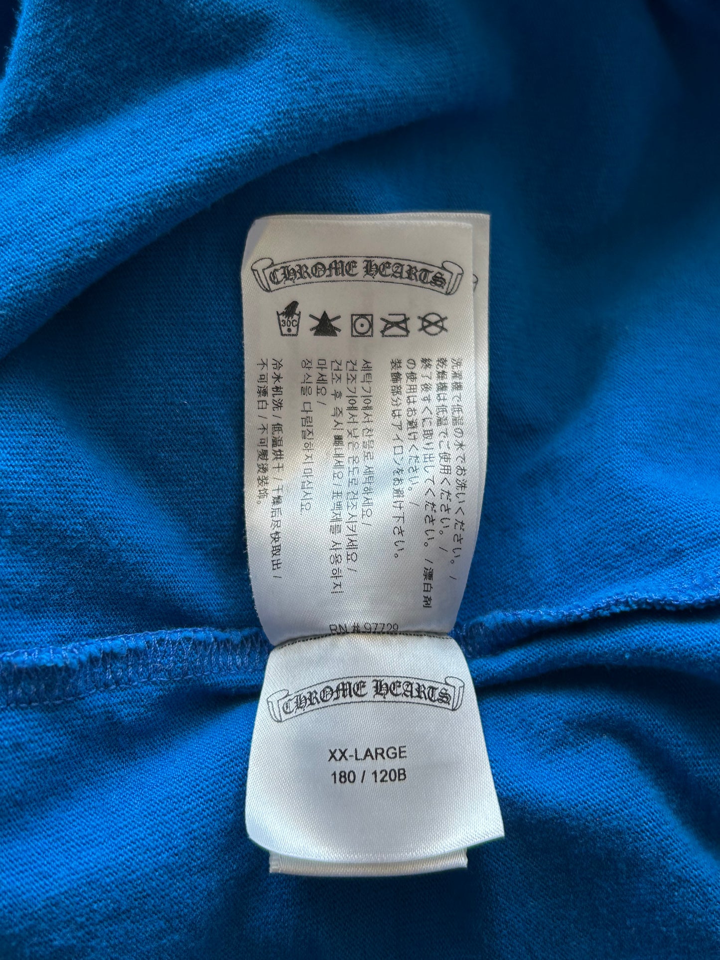 Chrome Hearts Matty Boy Blue Space Longsleeve T-Shirt