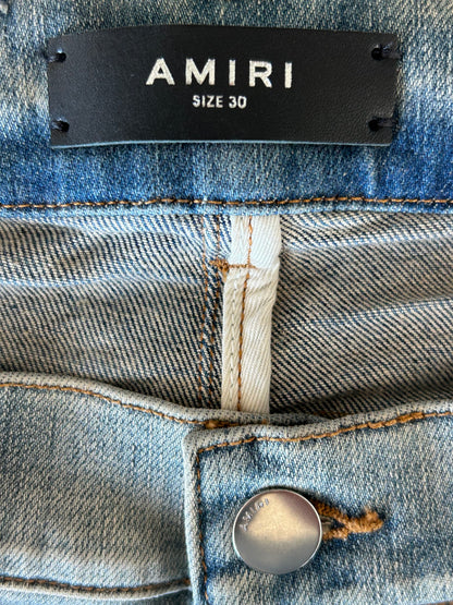 Amiri Vintage Indigo Dragon Logo MX1 Jeans