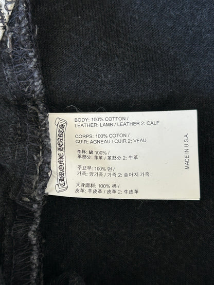 Chrome Hearts Levi's Black White & Red Cross Patch Jeans