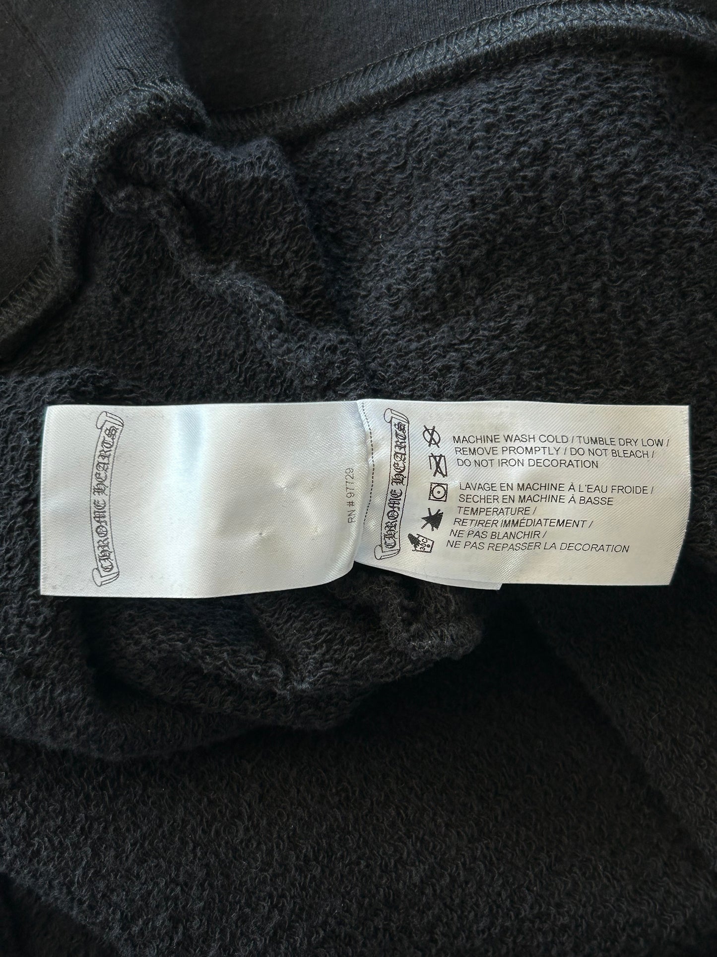 Chrome Hearts Matty Boy Black Chomper Hoodie