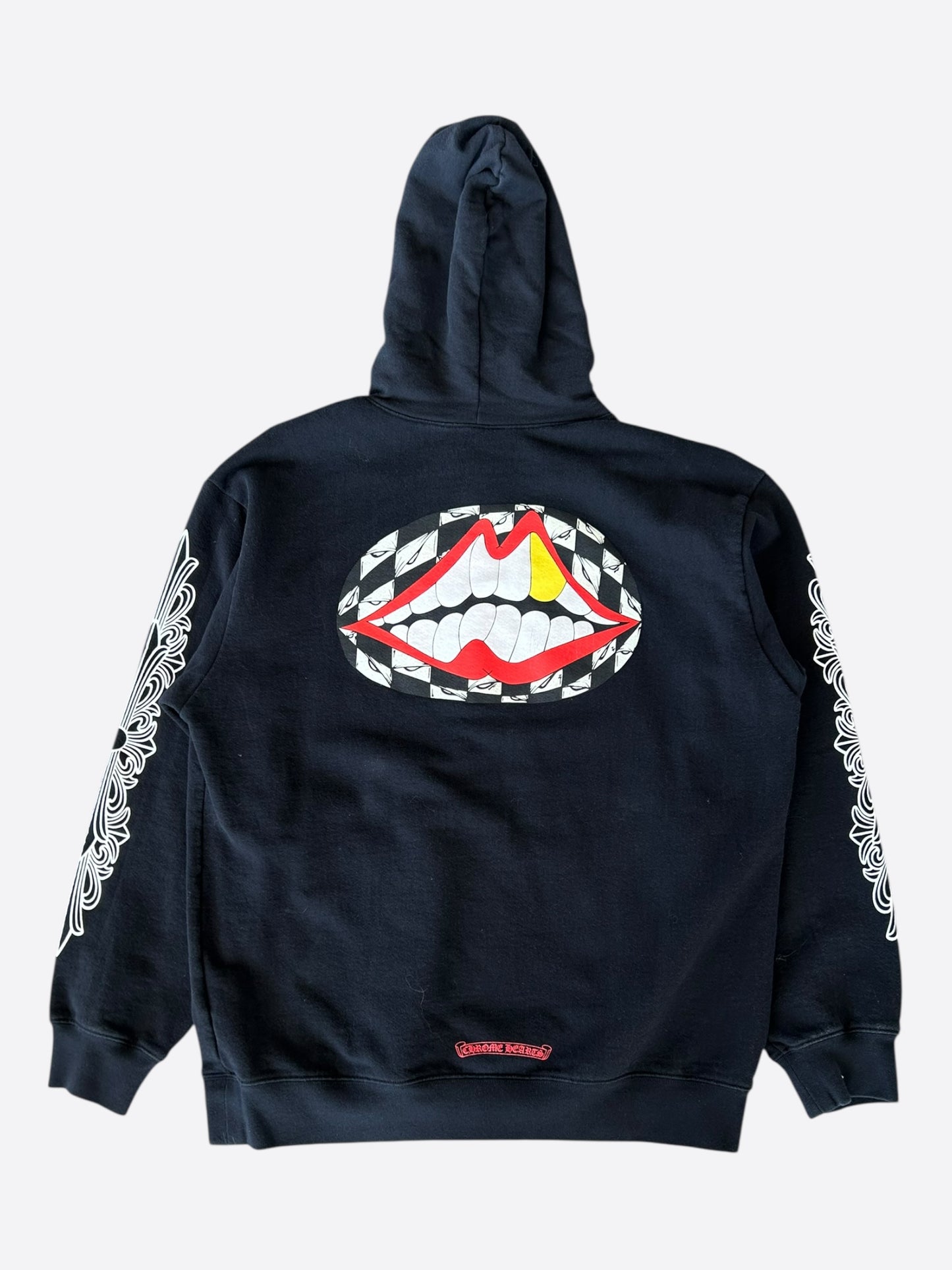 Chrome Hearts Matty Boy Black Chomper Hoodie