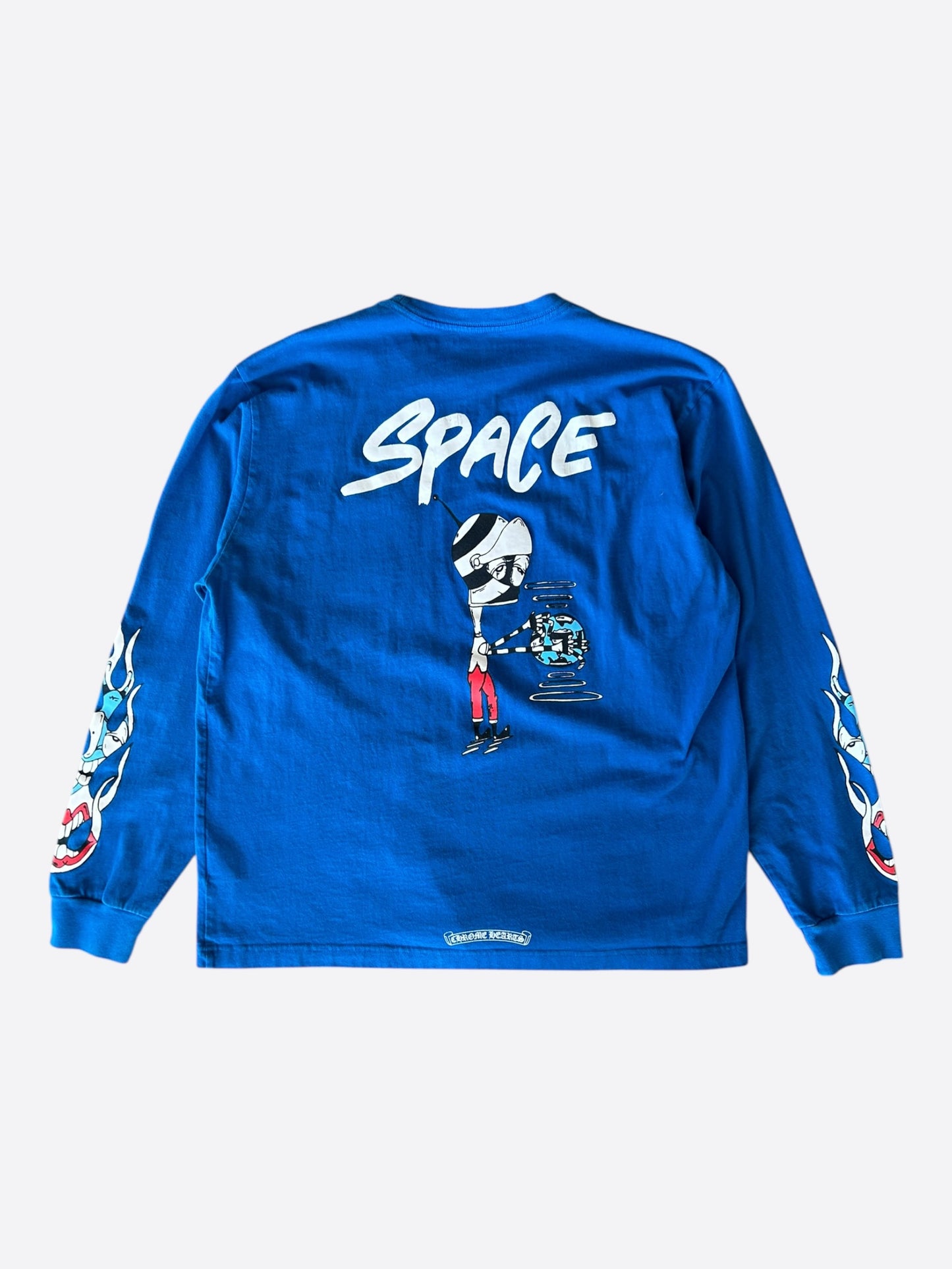 Chrome Hearts Matty Boy Blue Space Longsleeve T-Shirt