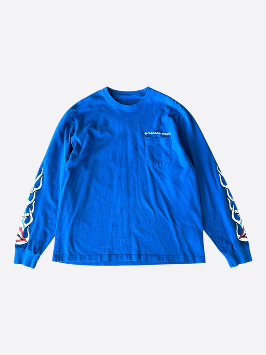 Chrome Hearts Matty Boy Blue Space Longsleeve T-Shirt