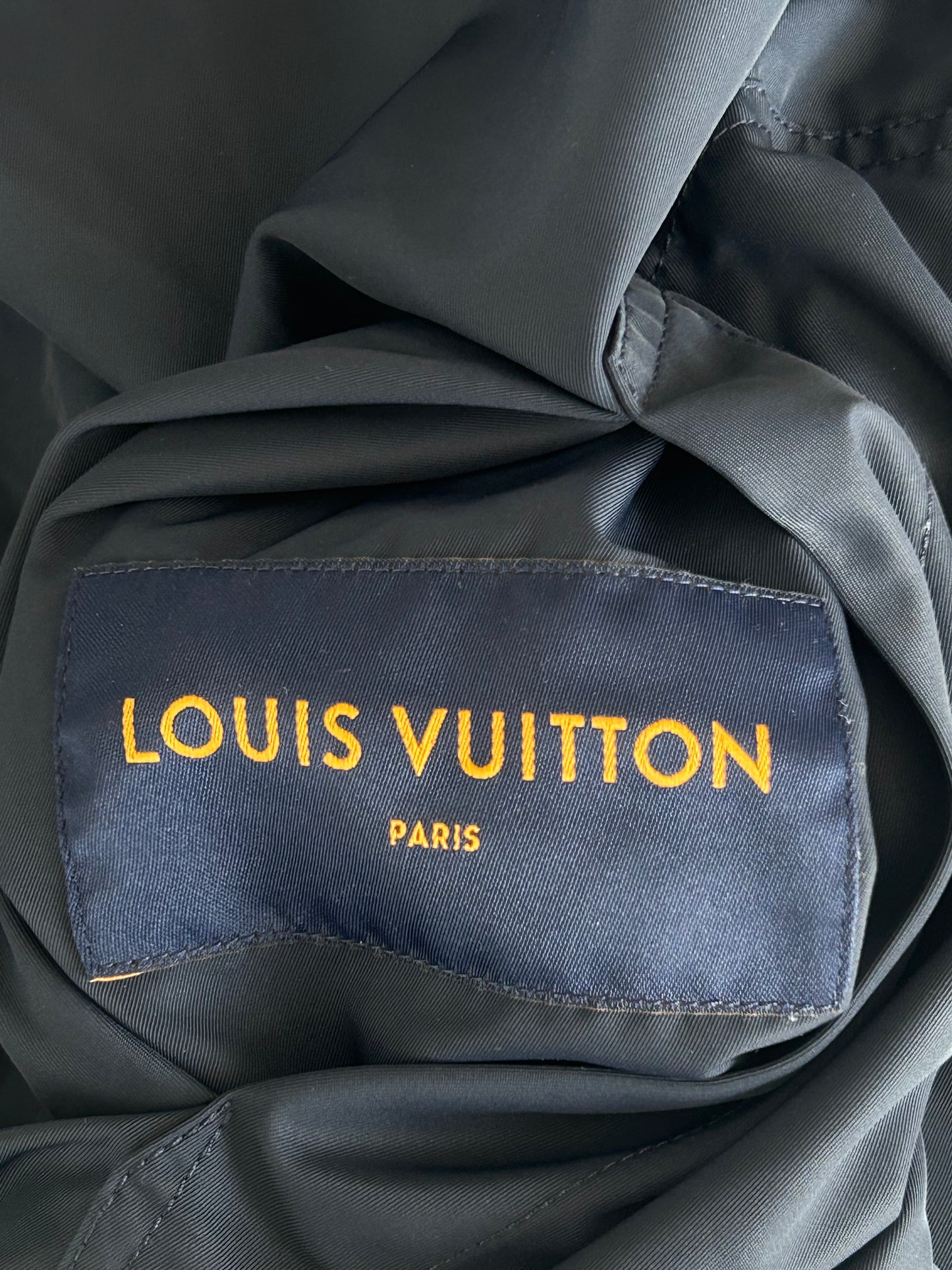 Louis Vuitton Navy Monogram Reversible Windbreaker