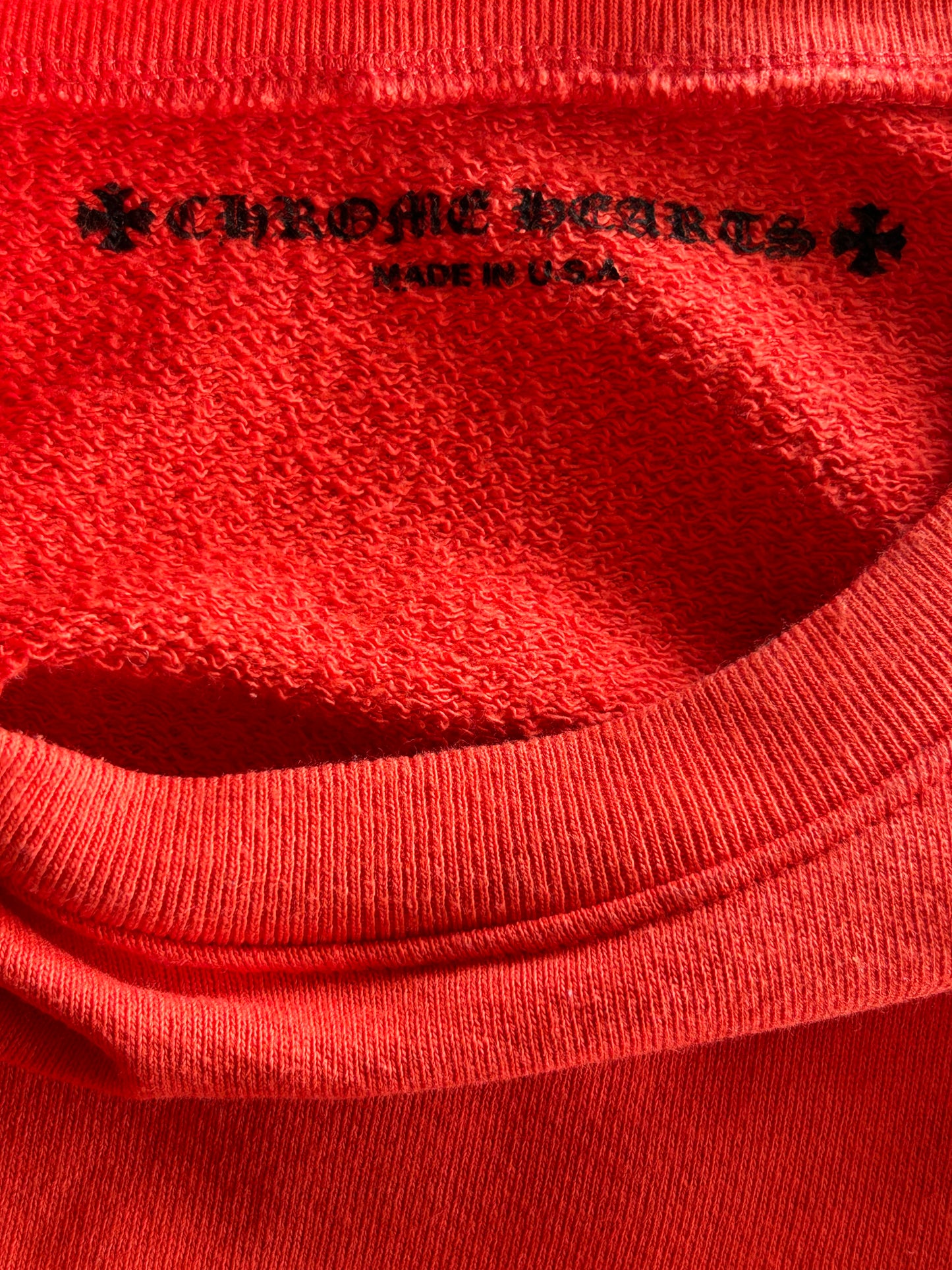 Chrome Hearts Matty Boy Red Spark Sweater