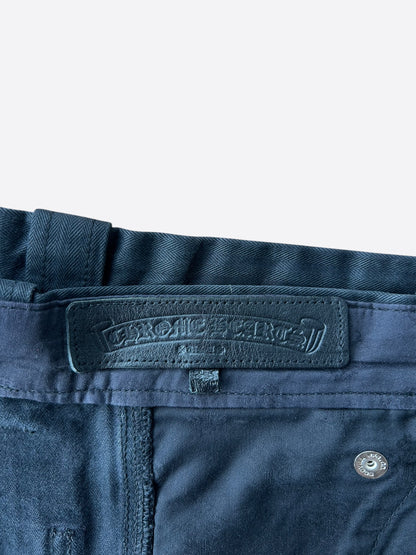 Chrome Hearts Black & White Carpenter Pants