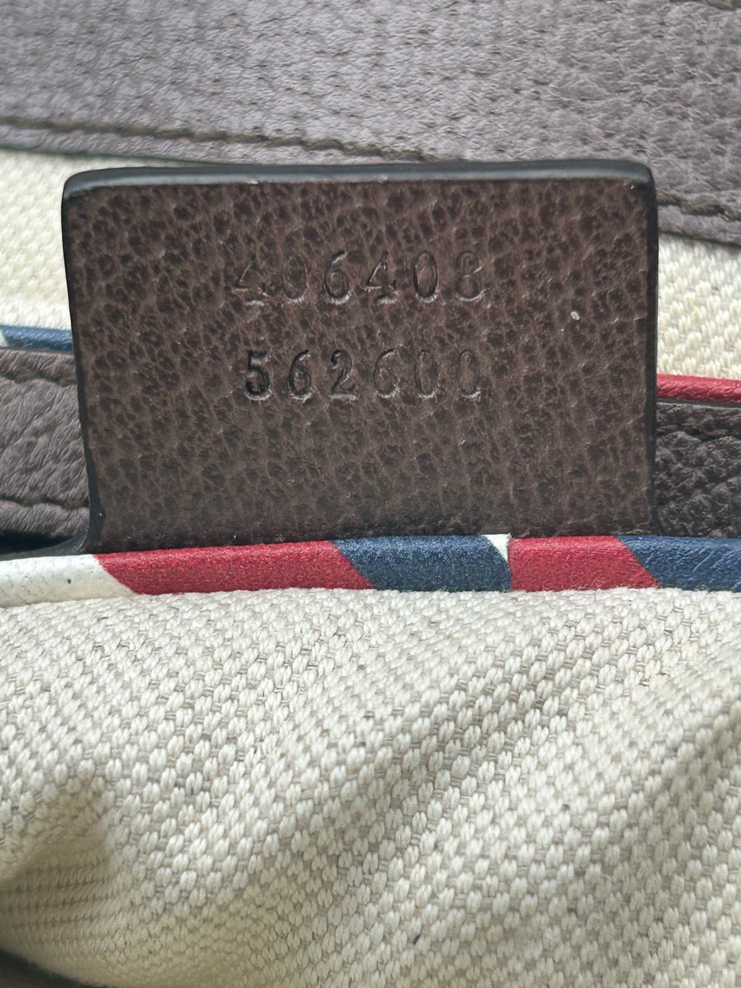 Gucci Brown GG Monogram Patch Messenger Bag