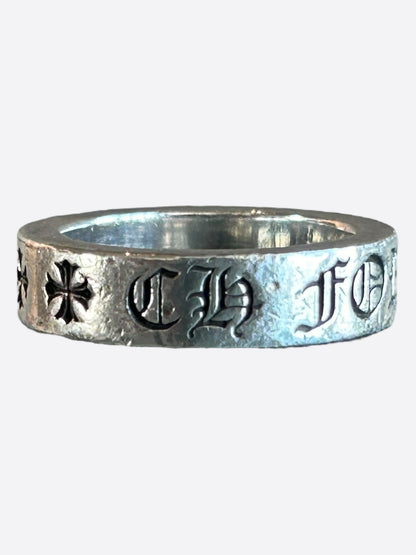 Chrome Hearts Silver Forever Ring