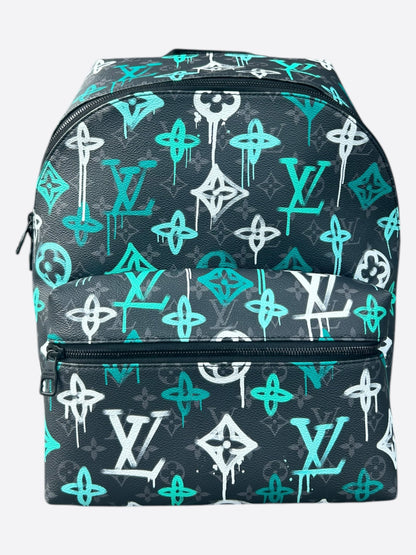 Louis Vuitton Graffiti Monogram Eclipse Discovery Backpack