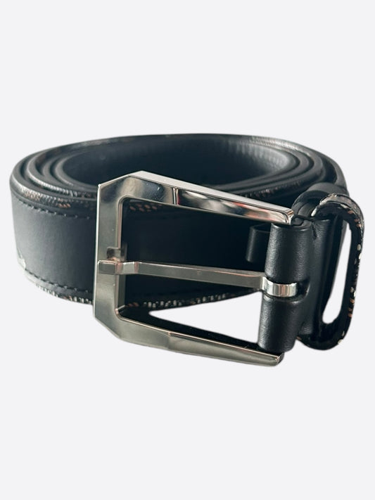 Goyard Black Leather Florida Belt