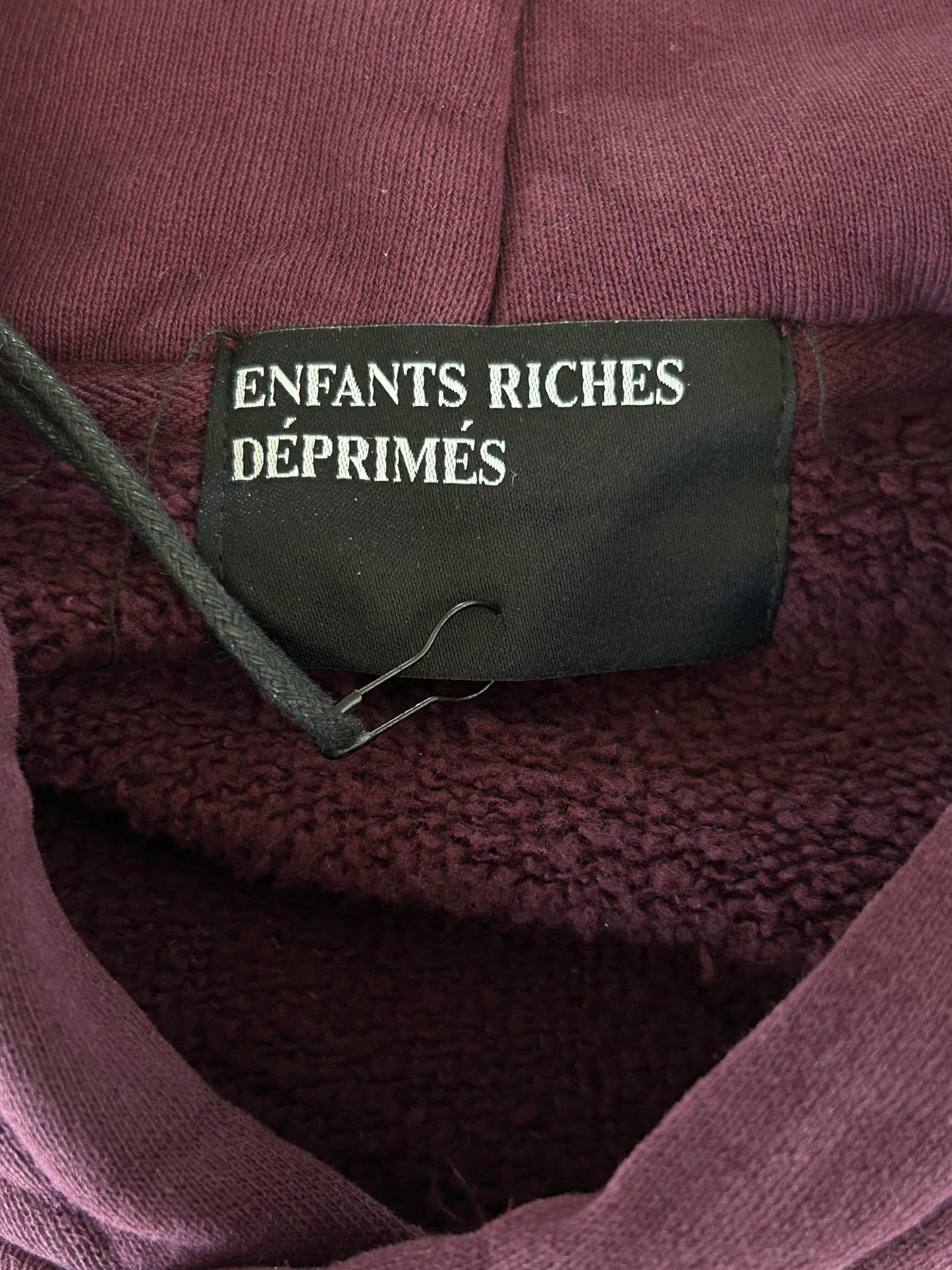 Enfants Riches Deprimes Red & White Remember When Graphic Hoodie