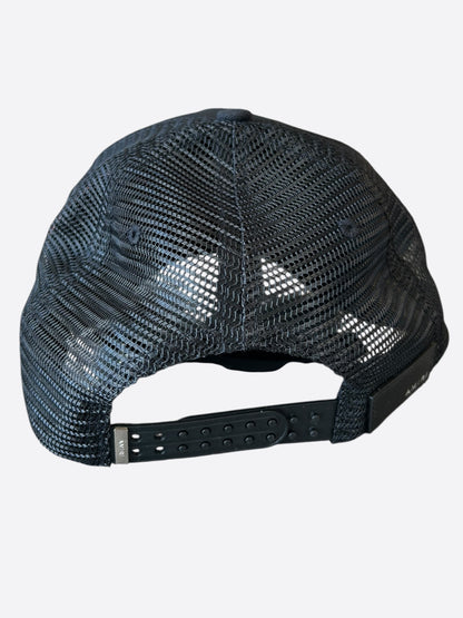Amiri Black & White Bones Trucker Hat