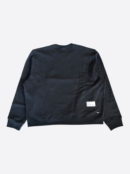 Amiri Wes Lang Black & White Logo Sweater