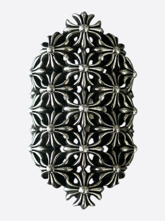 Chrome Hearts Silver Chain Mail Ring