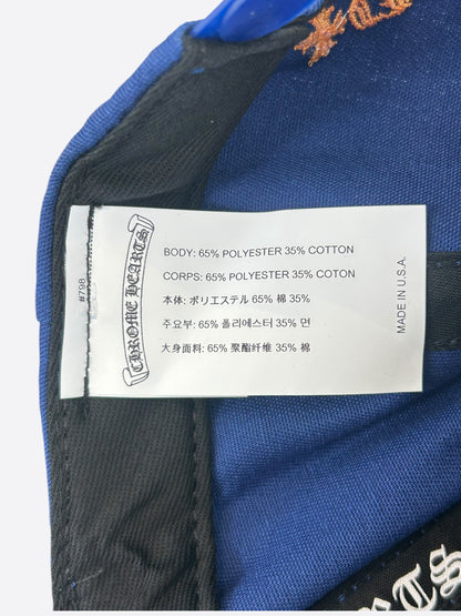 Chrome Hearts Blue & Orange CH Logo Hat